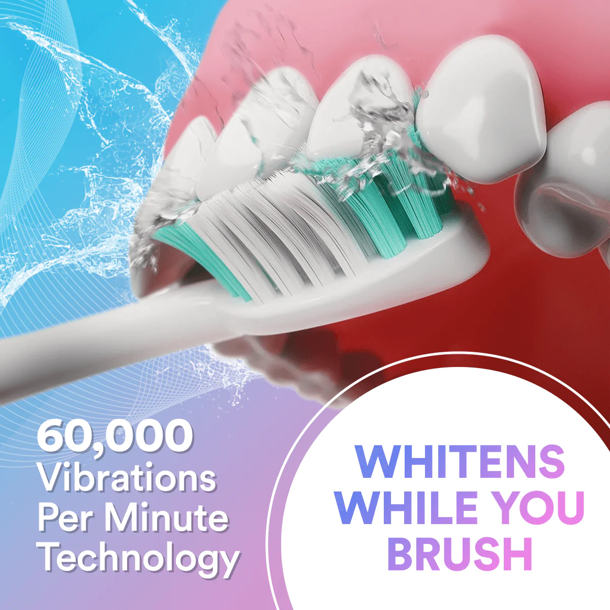 6 in 1 Sonic Electric Toothbrush - Image 8