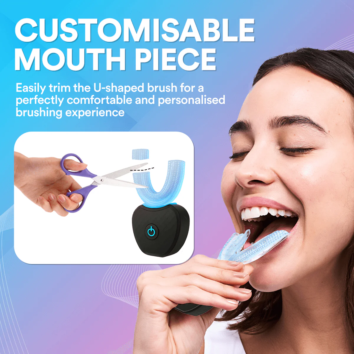 Adults Sonic Electric 360° U-Toothbrush - Image 9