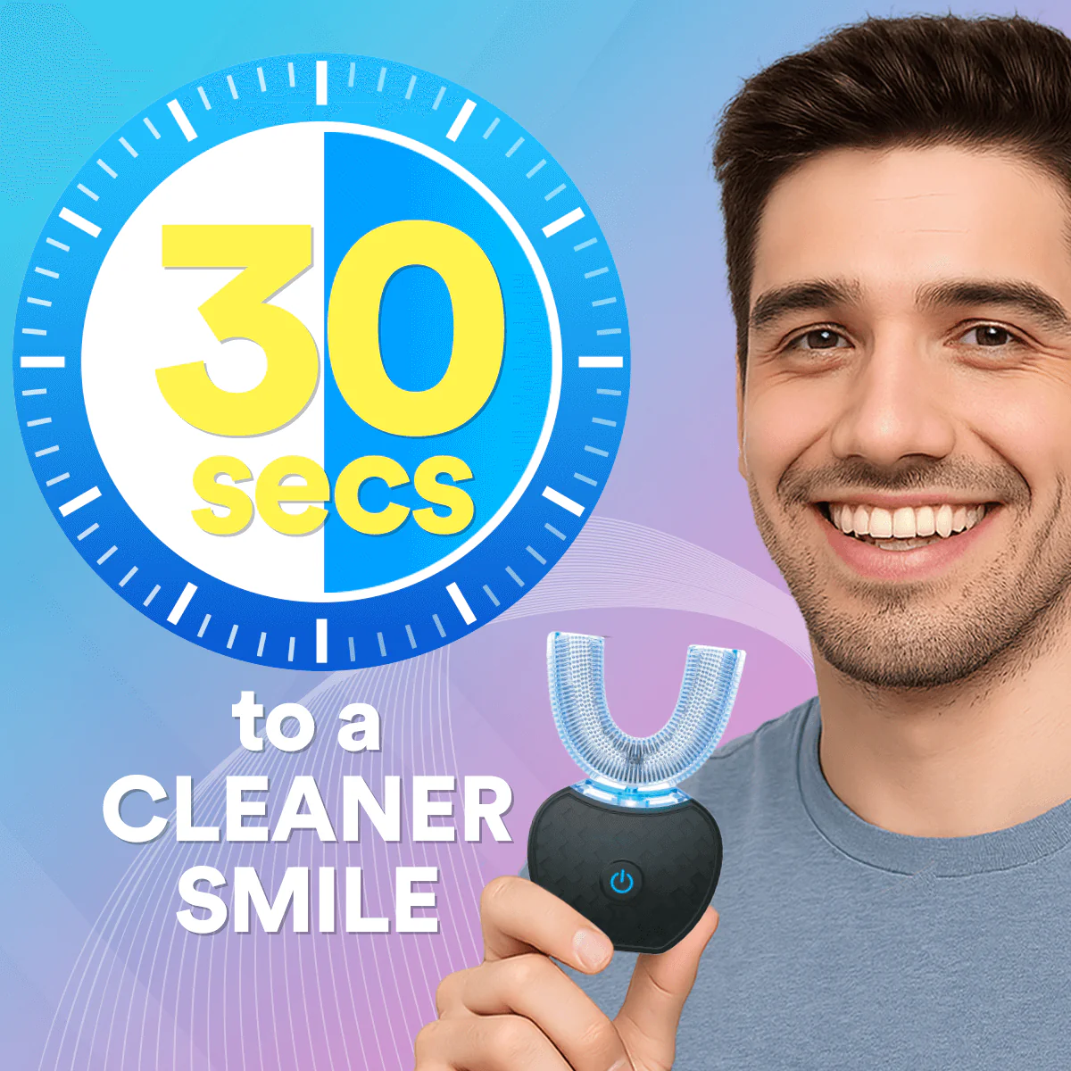 Adults Sonic Electric 360° U-Toothbrush - Image 13