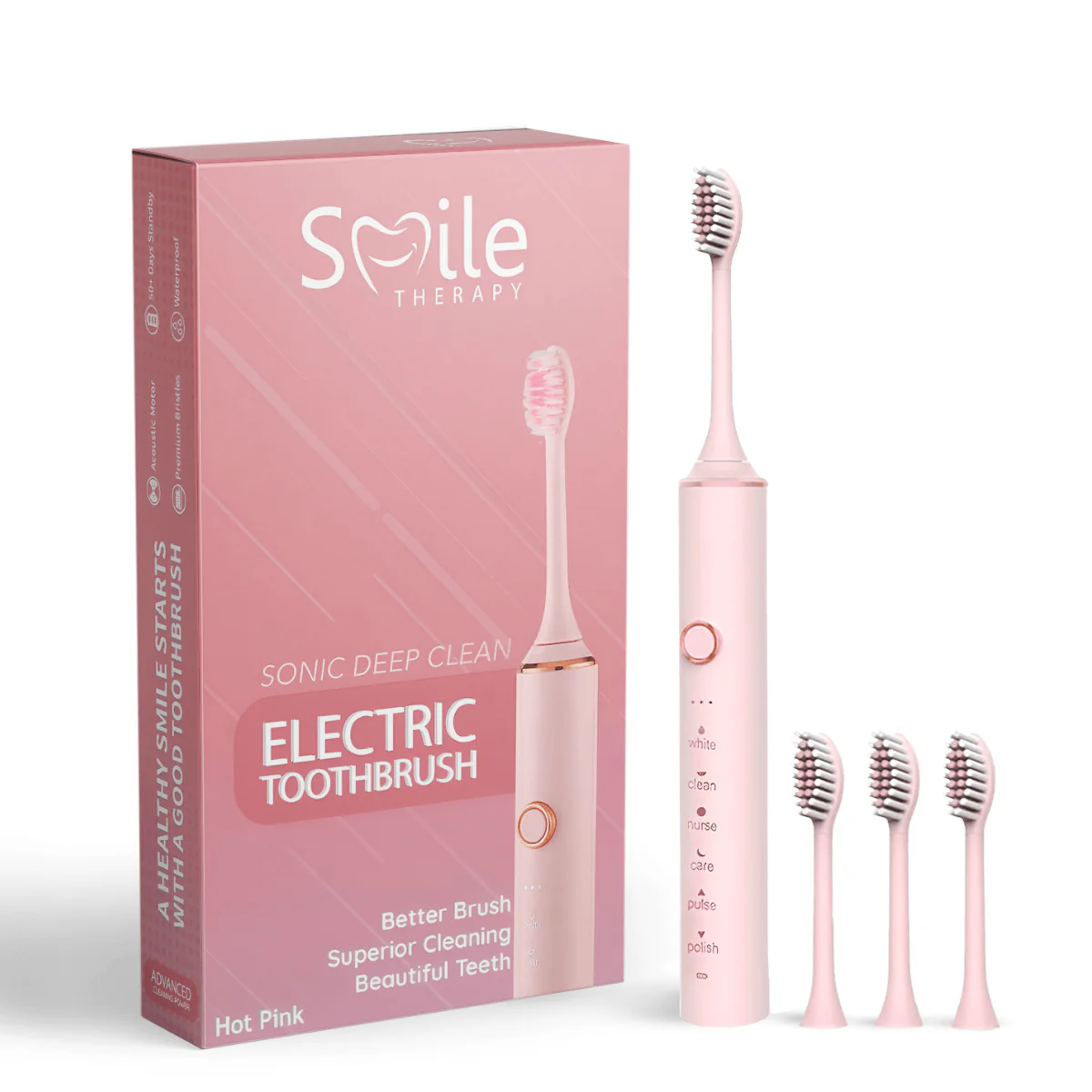 6 in 1 Sonic Electric Toothbrush DP4 - Image 2