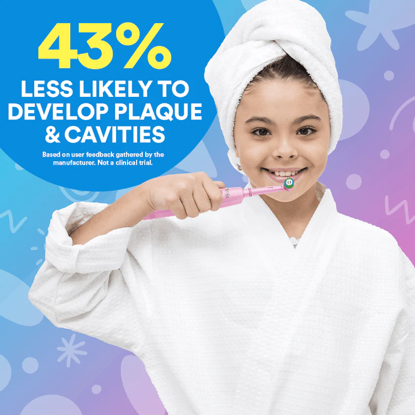 Kids Electric Toothbrush Attachment Heads x4 - Image 6