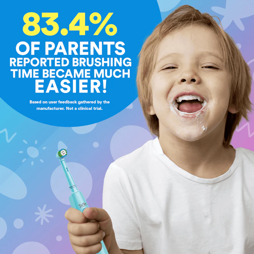 Kids Electric Toothbrush Attachment Heads x4 - Image 9
