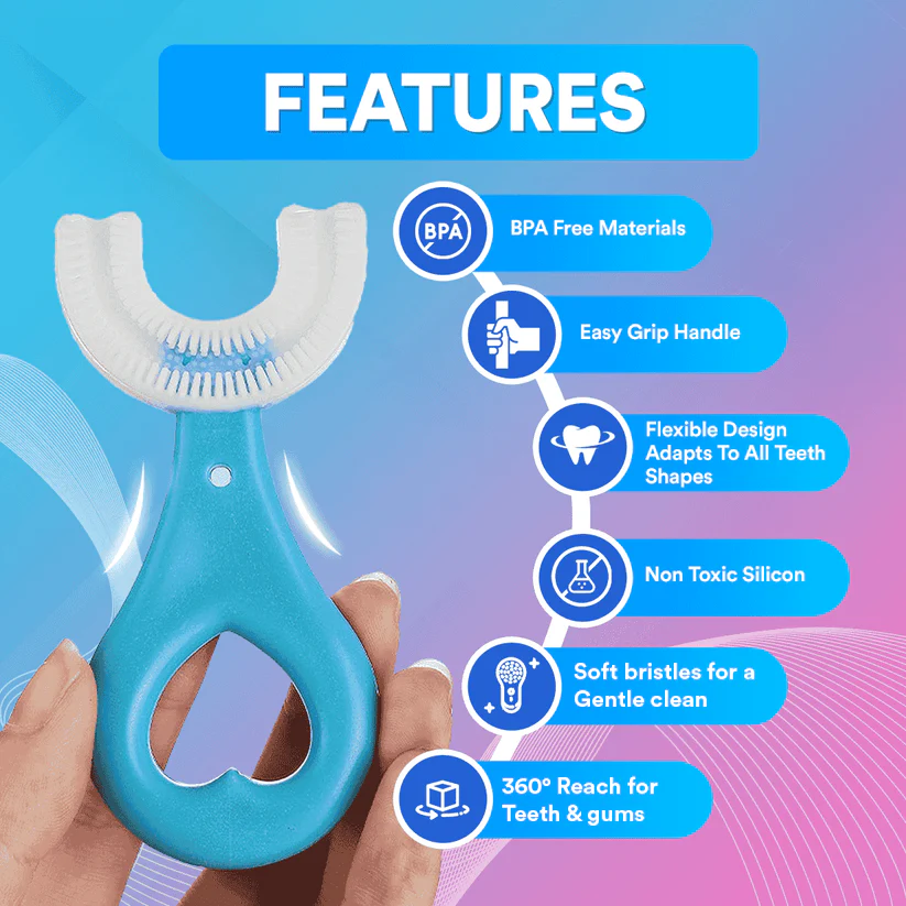 Kids Silicone U Brush DP8 - Image 7