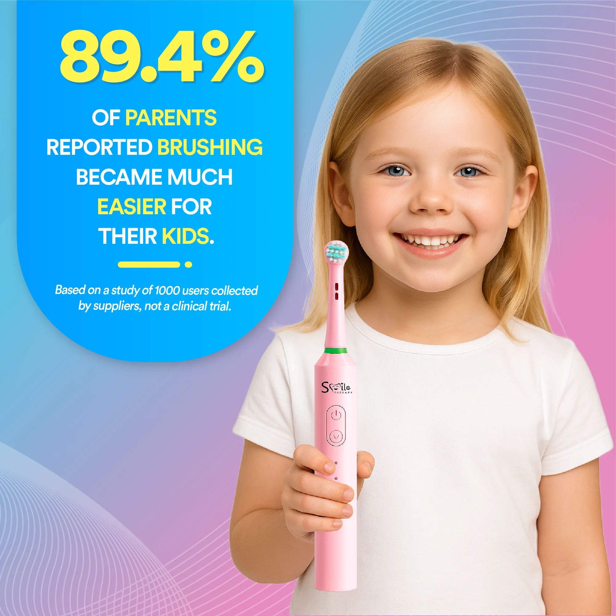 Oscillating 3-in-1 Kids Electric Toothbrush - Image 13