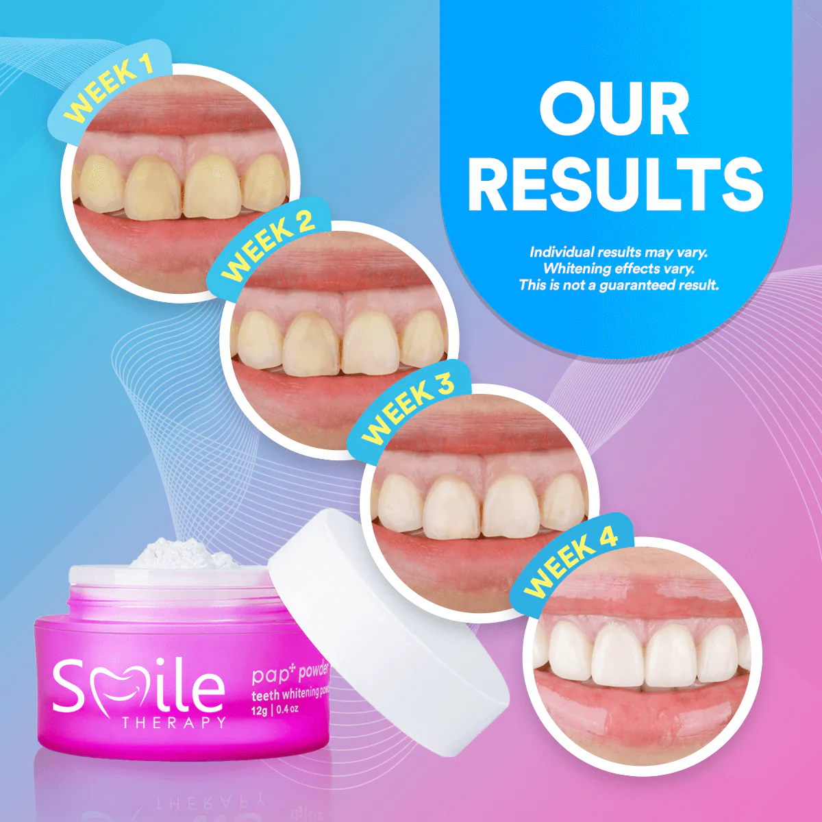 PAP+ Pro Teeth Whitening Powder DP3 - Image 7