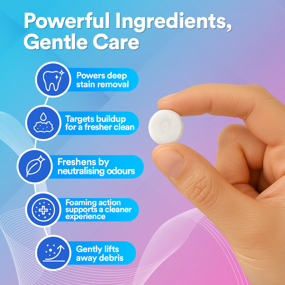 Ultrasonic Denture Cleaning Tablets (Pack of 60) - Image 4