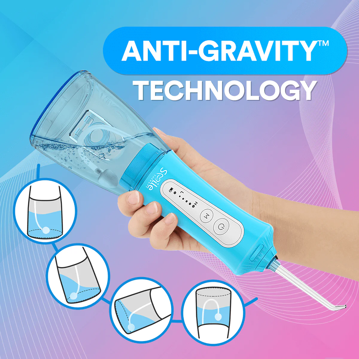 Dental Wireless 4 in 1 Water Flosser DP5 - Image 17