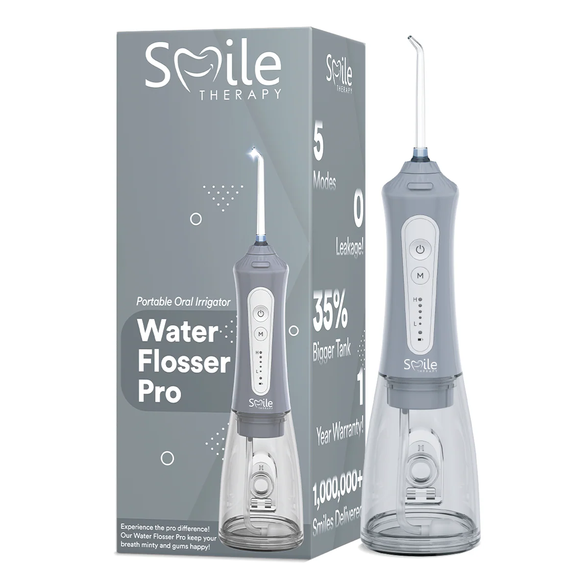 Efficient Water Flosser: Portable Oral Irrigator, Long Battery Life, 3 Pressure Settings, Ideal for Braces & Gum Care DP7 - Image 4